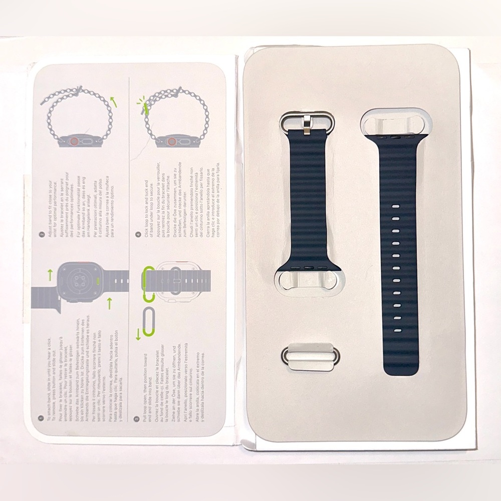 Apple Watch Ultra Ocean Band 49mm - Midnight Blue Open Box